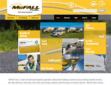 Tablet Screenshot of mcfallfuel.co.nz